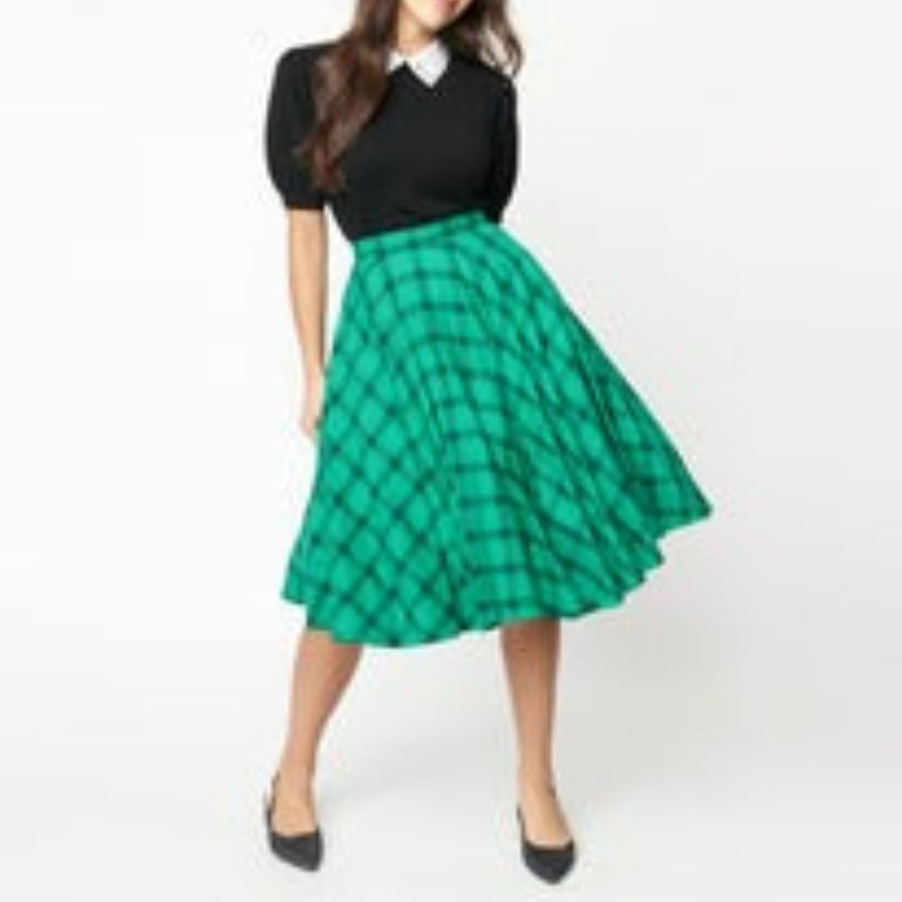Unique Vintage Swing Skirt